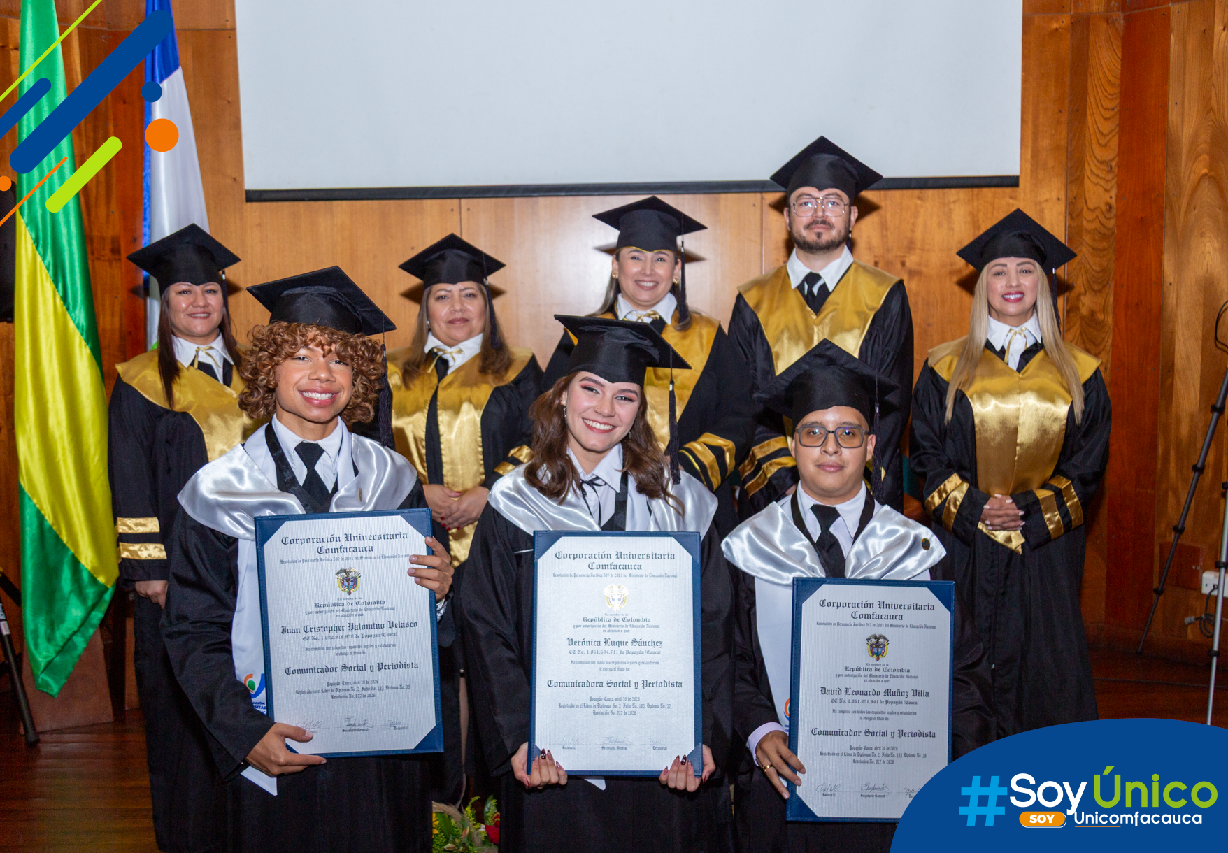 Graduandos Comunicación Social.