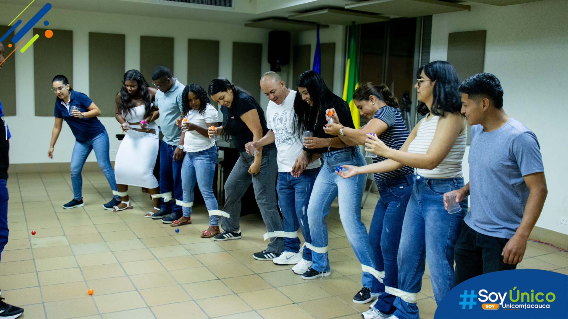 Bienvenida estudiantes santander