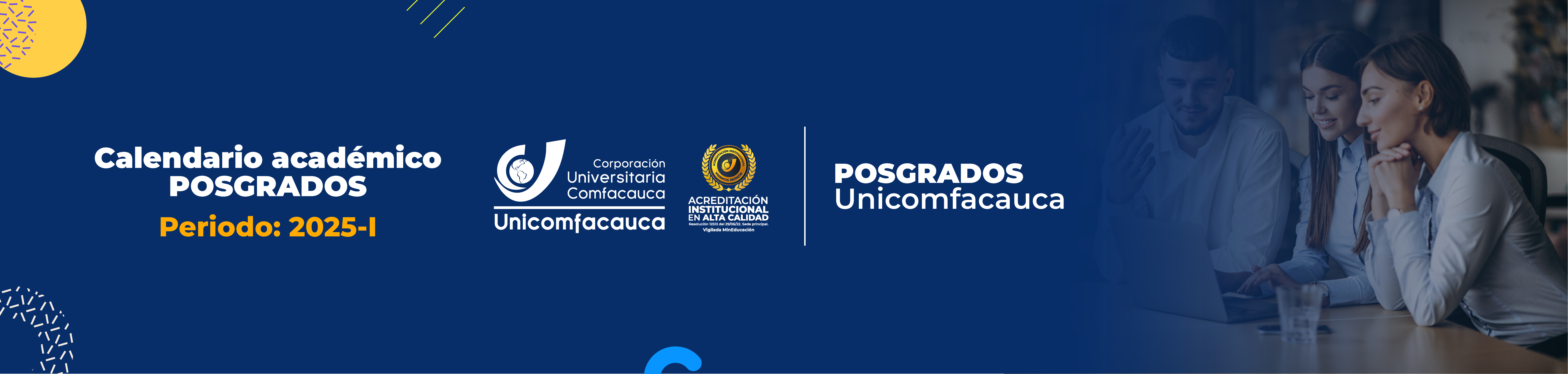 Calendario Académico Posgrado 2025-1