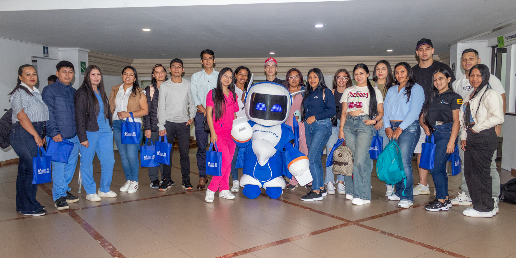 Así le dimos la bienvenida a la U en Popayán
