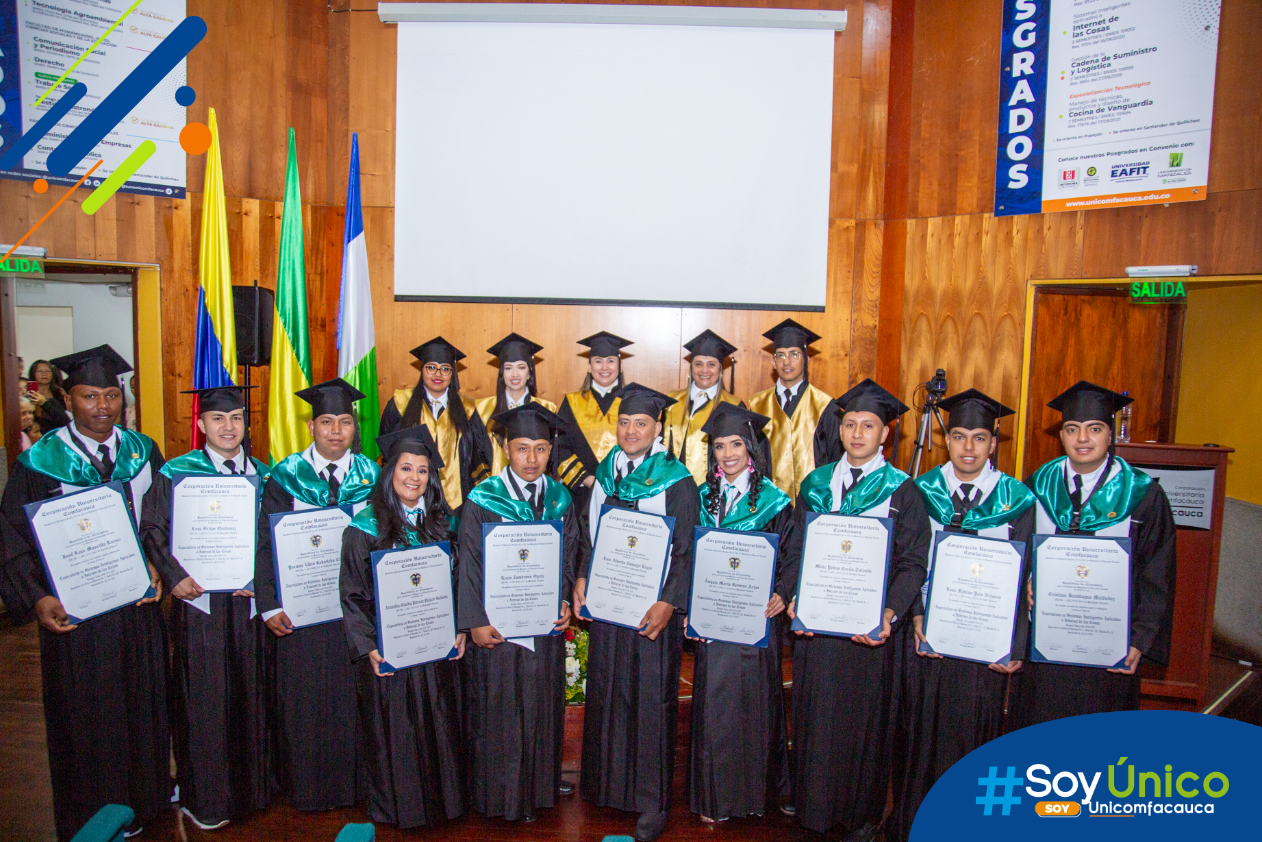 Graduados de la Especialización Sistemas Inteligentes aplicados a Internat de las Cosas.