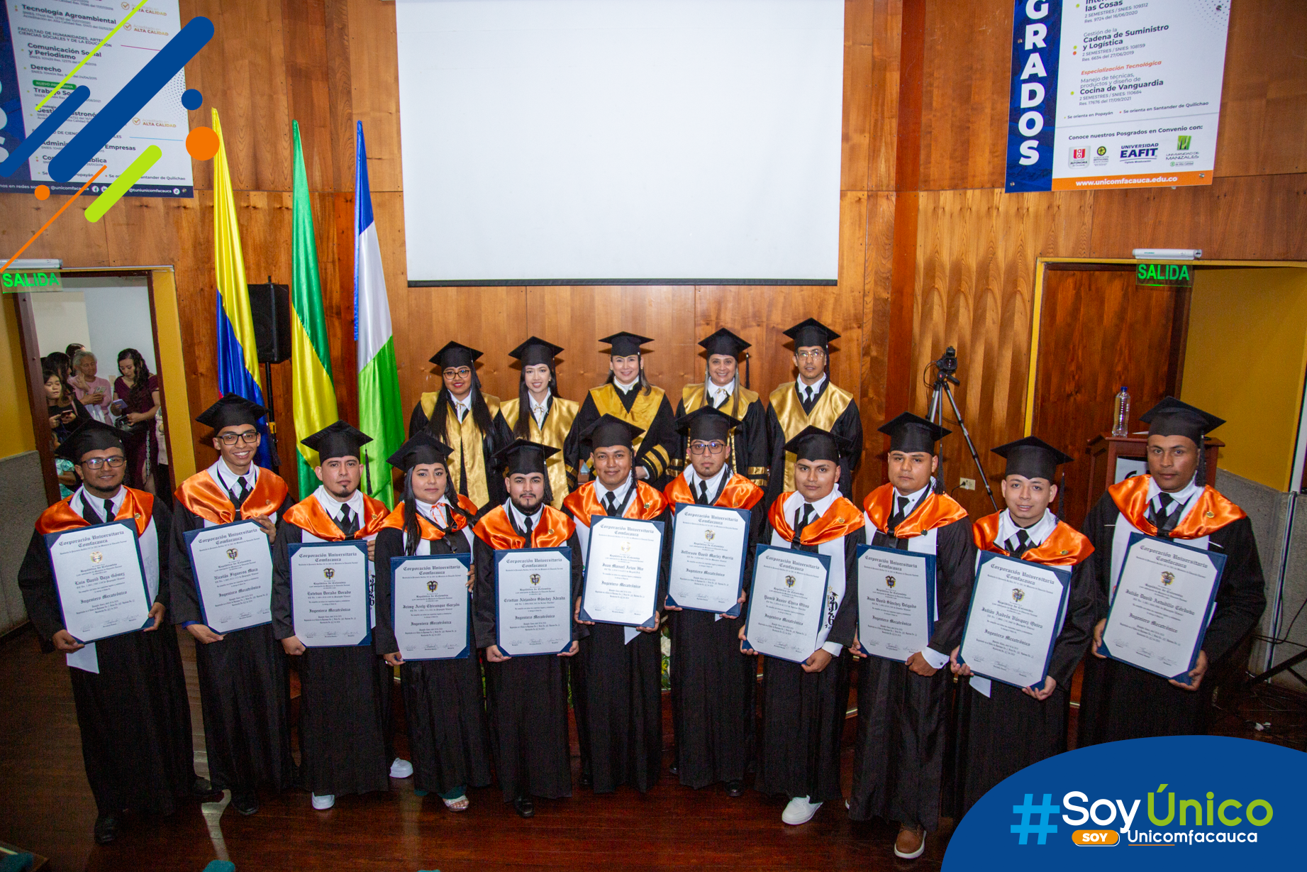 Graduados Ingenierías Mecatrónica.