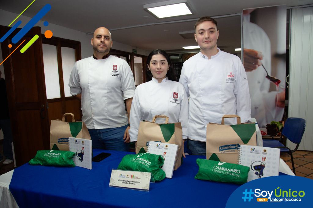 Delegación representante de la Escuela Gastronómica de Occidente.