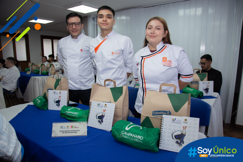 Delegación representante de la Universidad Autónoma de Bucaramanga.