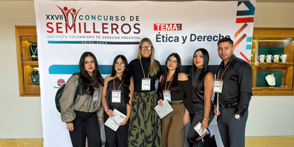 Unicomfacauca fortalece su presencia académica nacional en el Congreso Colombiano de Derecho Procesal