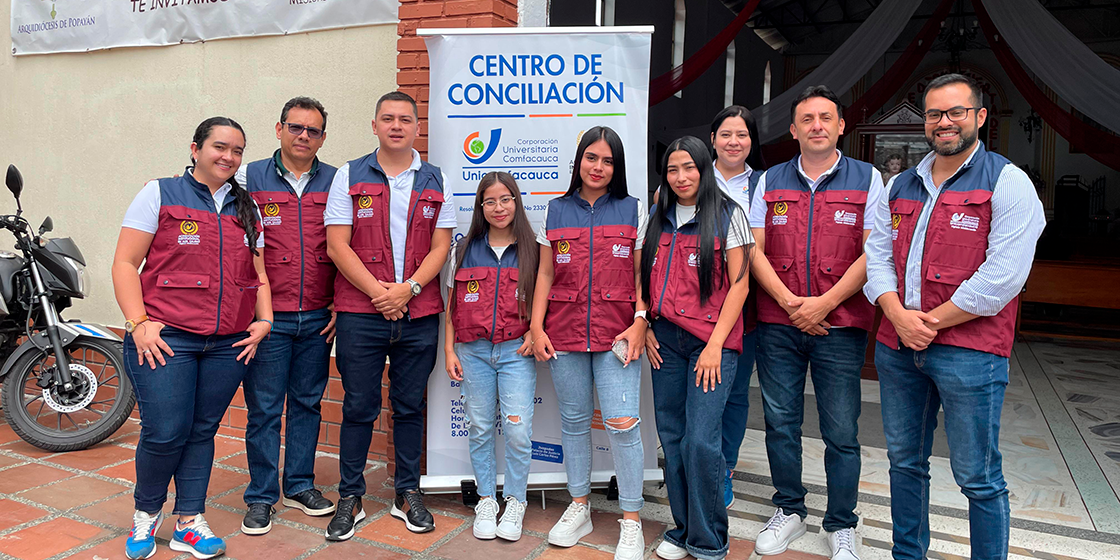 Nuestro Centro de Conciliación y Consultorio Jurídico realizaron una de brigada jurídica en el barrio Alfonso López