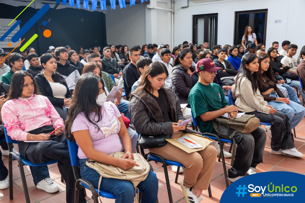 Estudiantes de Popayán en la inducción de "En Modo U"