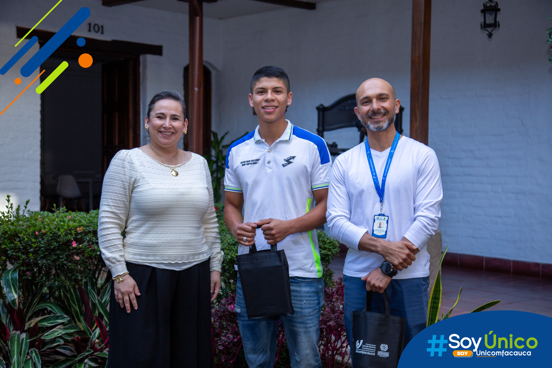 Johan Sebastian estudiante de intercambio