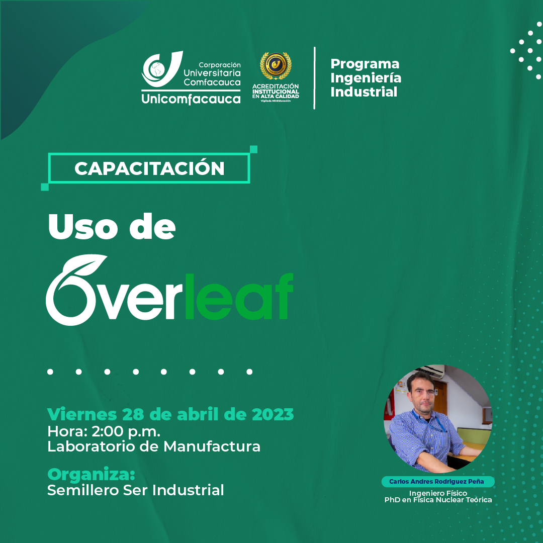 Capacitación uso de Overleaf