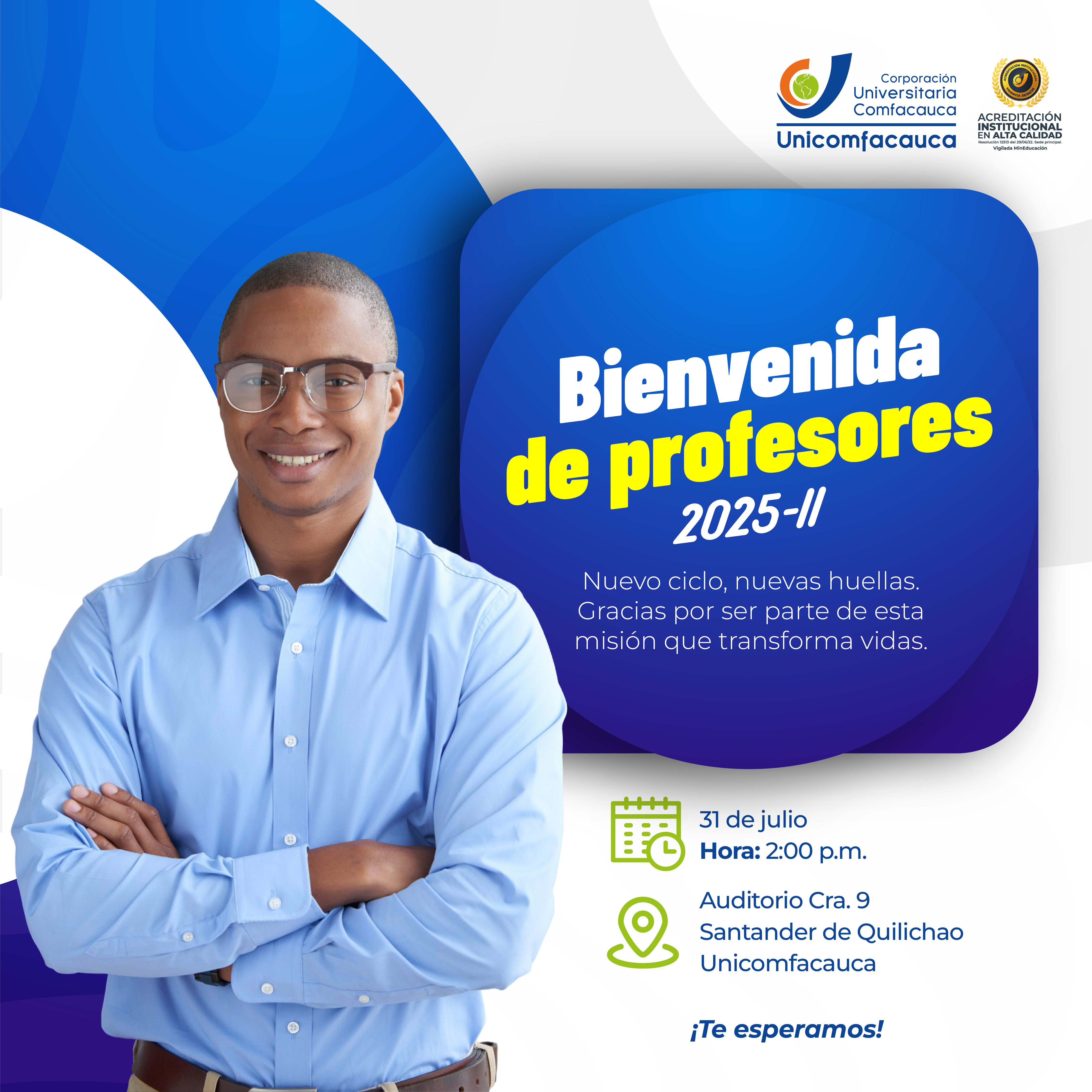 Imágen de Bienvenida de docentes – Santander de Quilichao