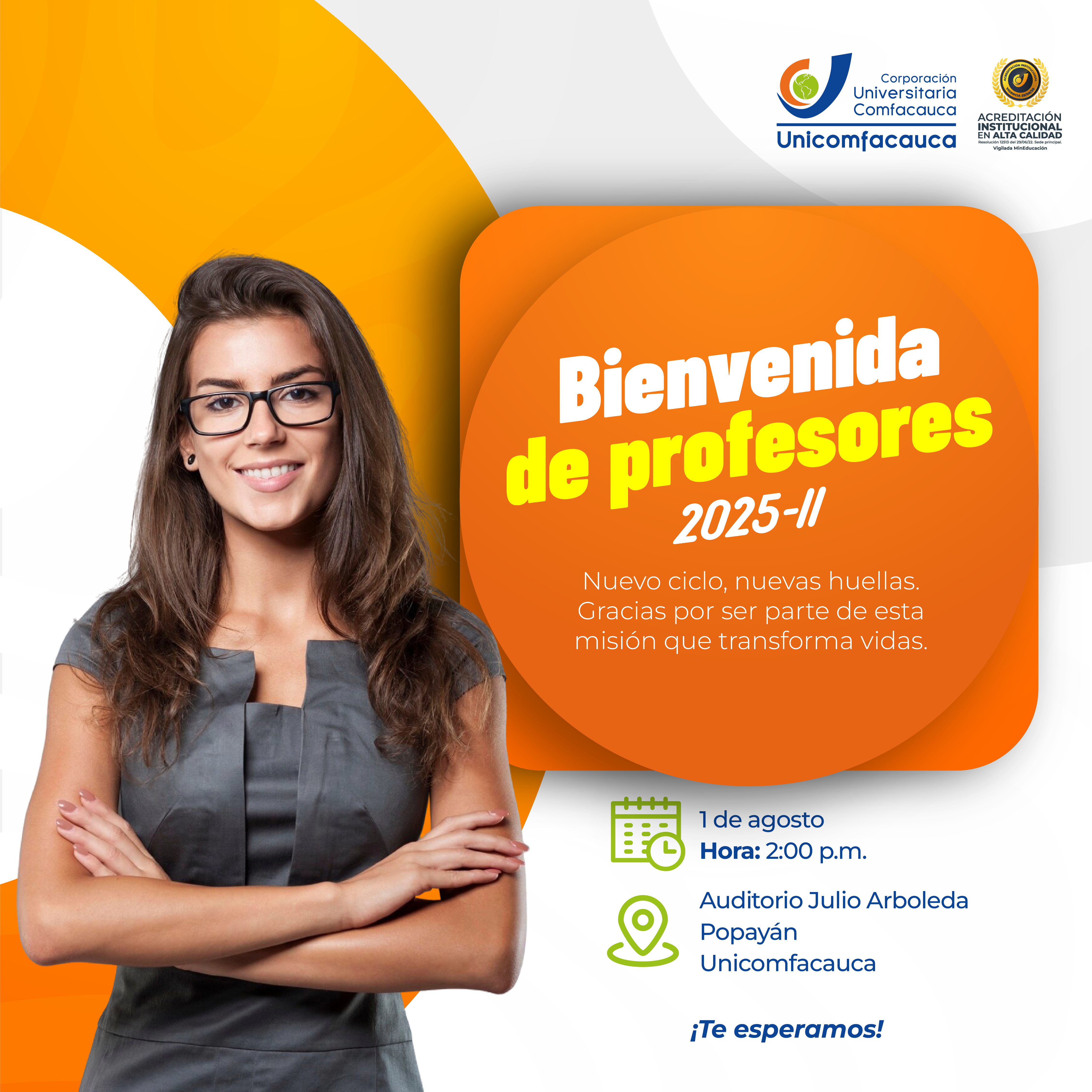 Imágen de Bienvenida de docentes – Popayán