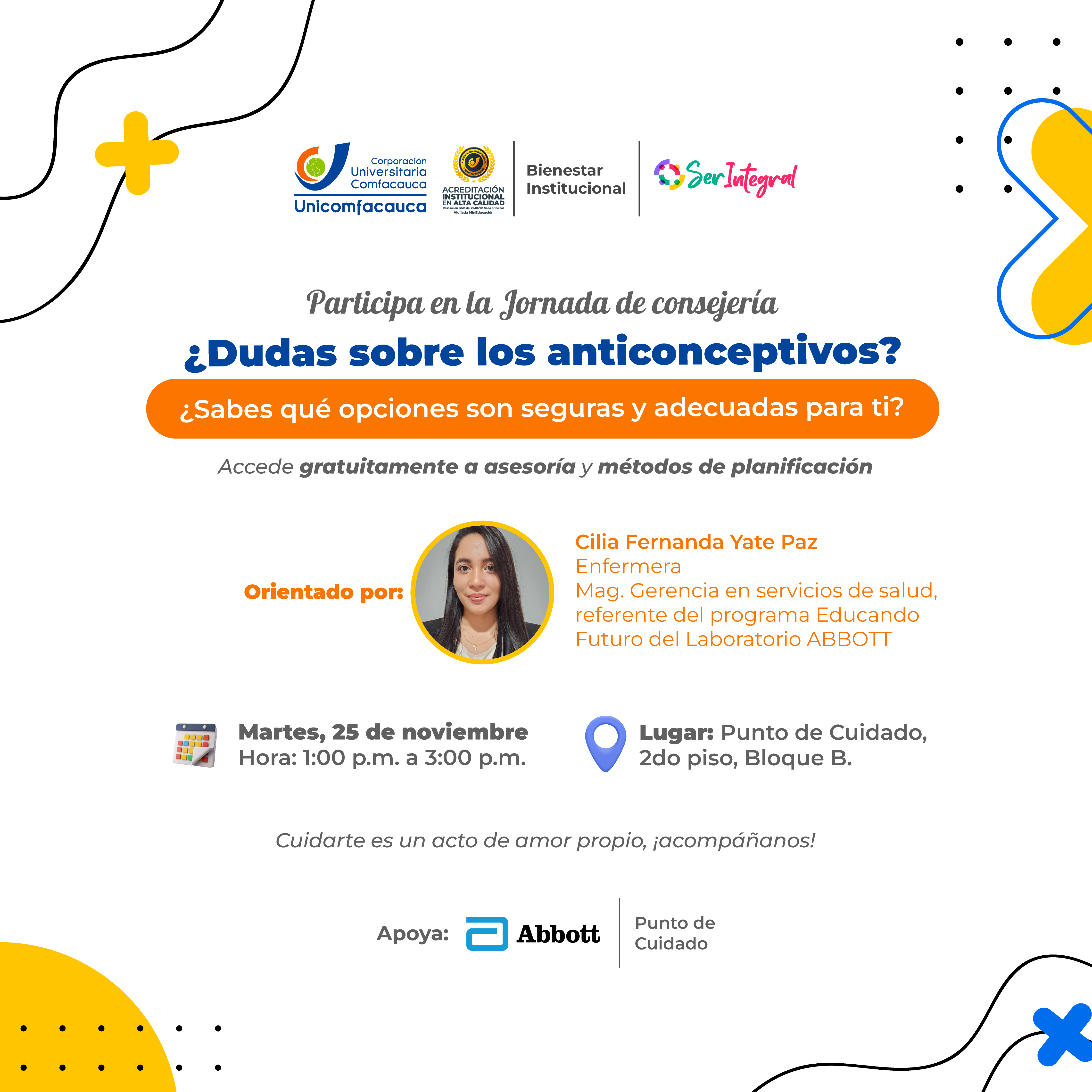 Imágen de Jornada de consejería en salud sexual y reproductiva