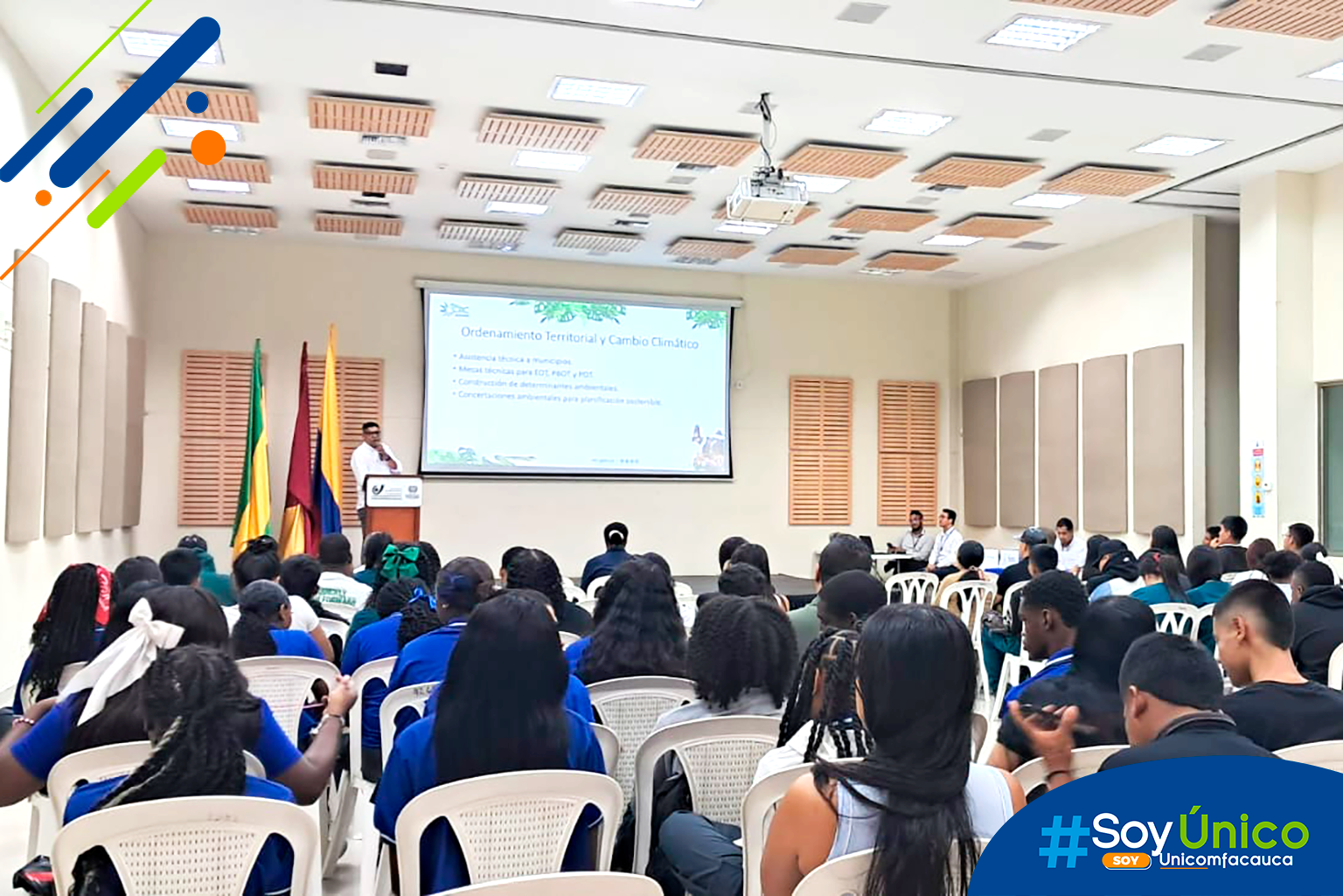 Ponente en el IX Foro del cambio Climático zona norte Unicomfacauca.