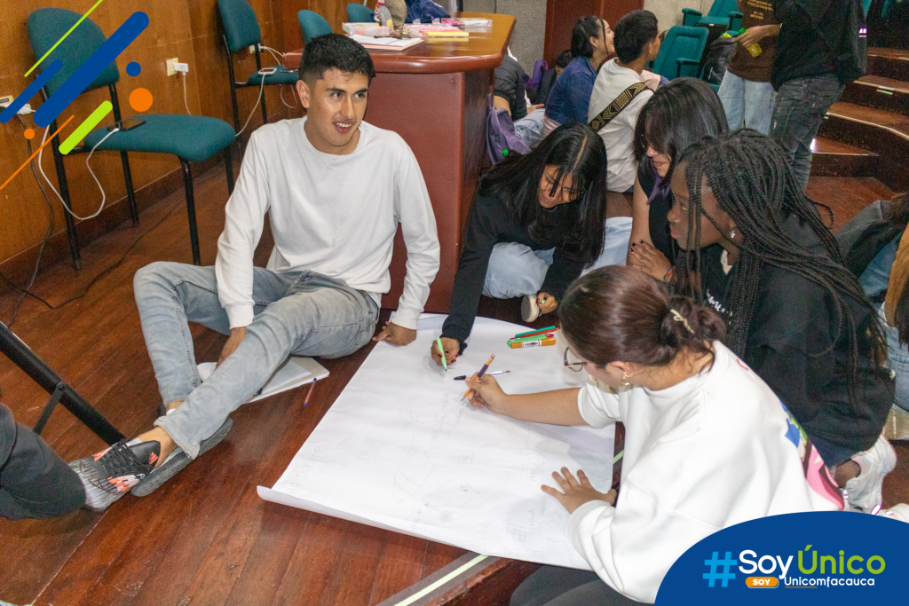 Realización de los talleres en nuestro Auditorio Julio Arboleda.