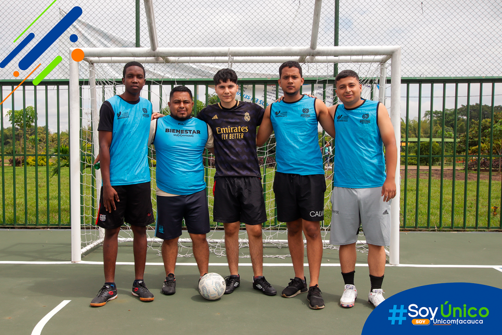Equipo de fútbol sala Santander de Quilichao.