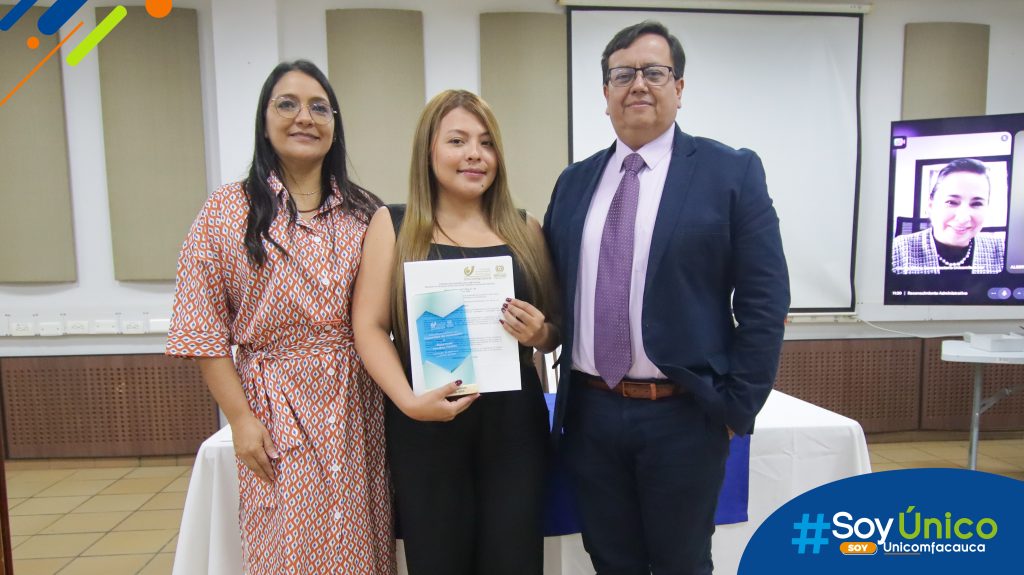 Diana Paola Mendoza Trochez, reconocida por su Capacidad de Innovación.