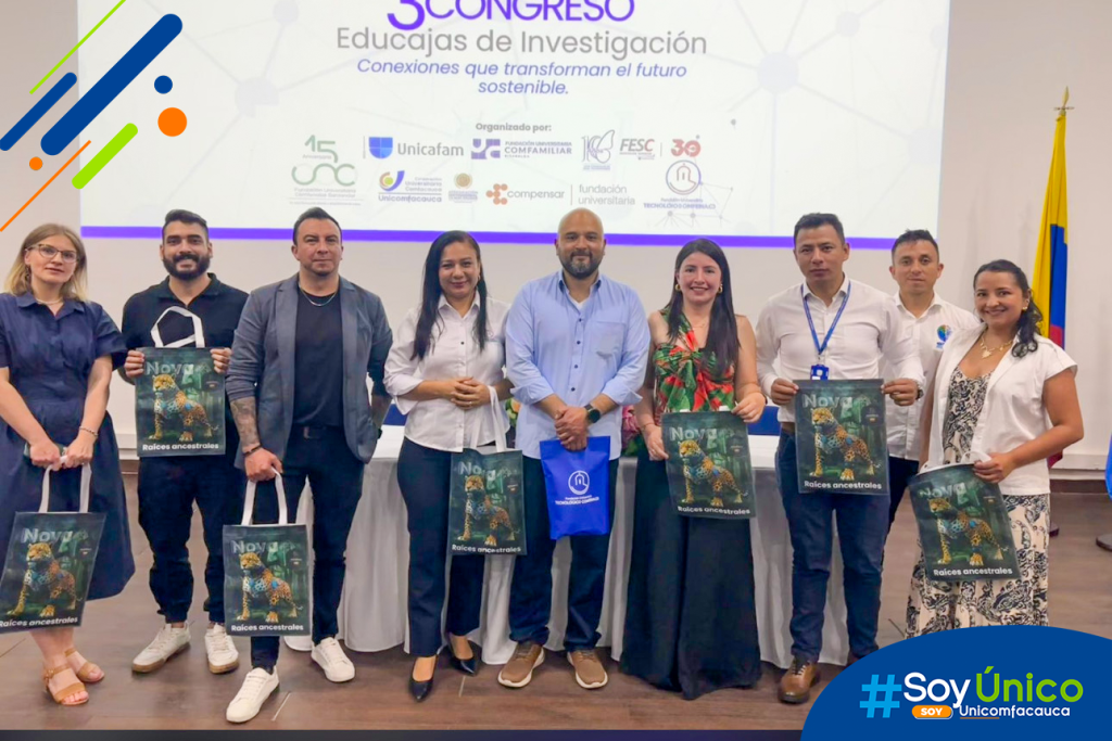 Representantes de distintas instituciones en el 3er Congreso Internacional EDUCAJAS de Investigación.