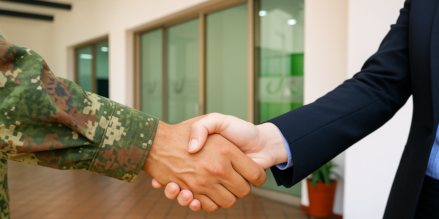 Nuevo convenio: Unicomfacauca amplía el acceso a la educación superior a miembros del Comité de Veteranos de la Fuerza Pública