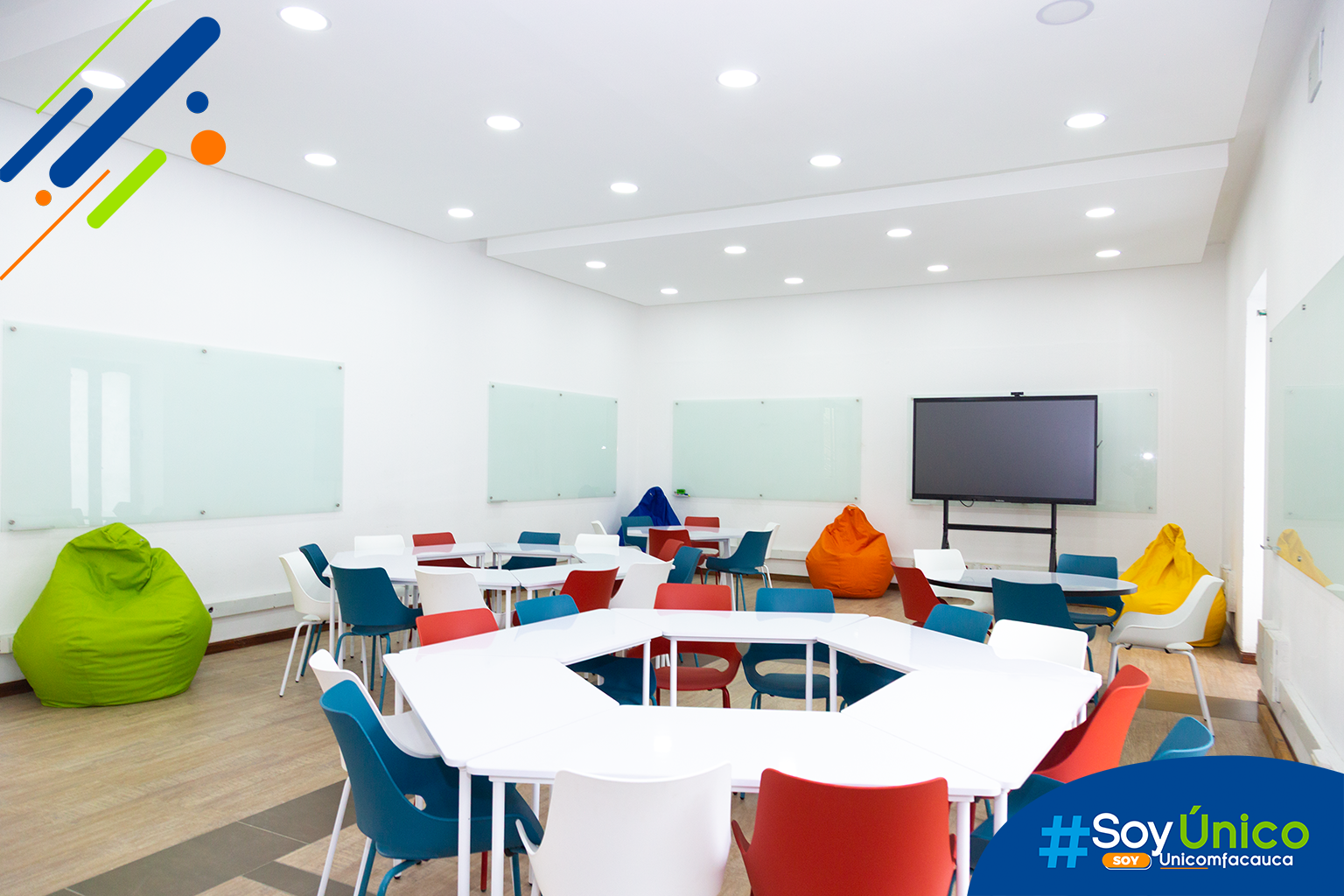 Nuevos espacios y sala 4 Laboratorio de Innovación Social y Creatividad.