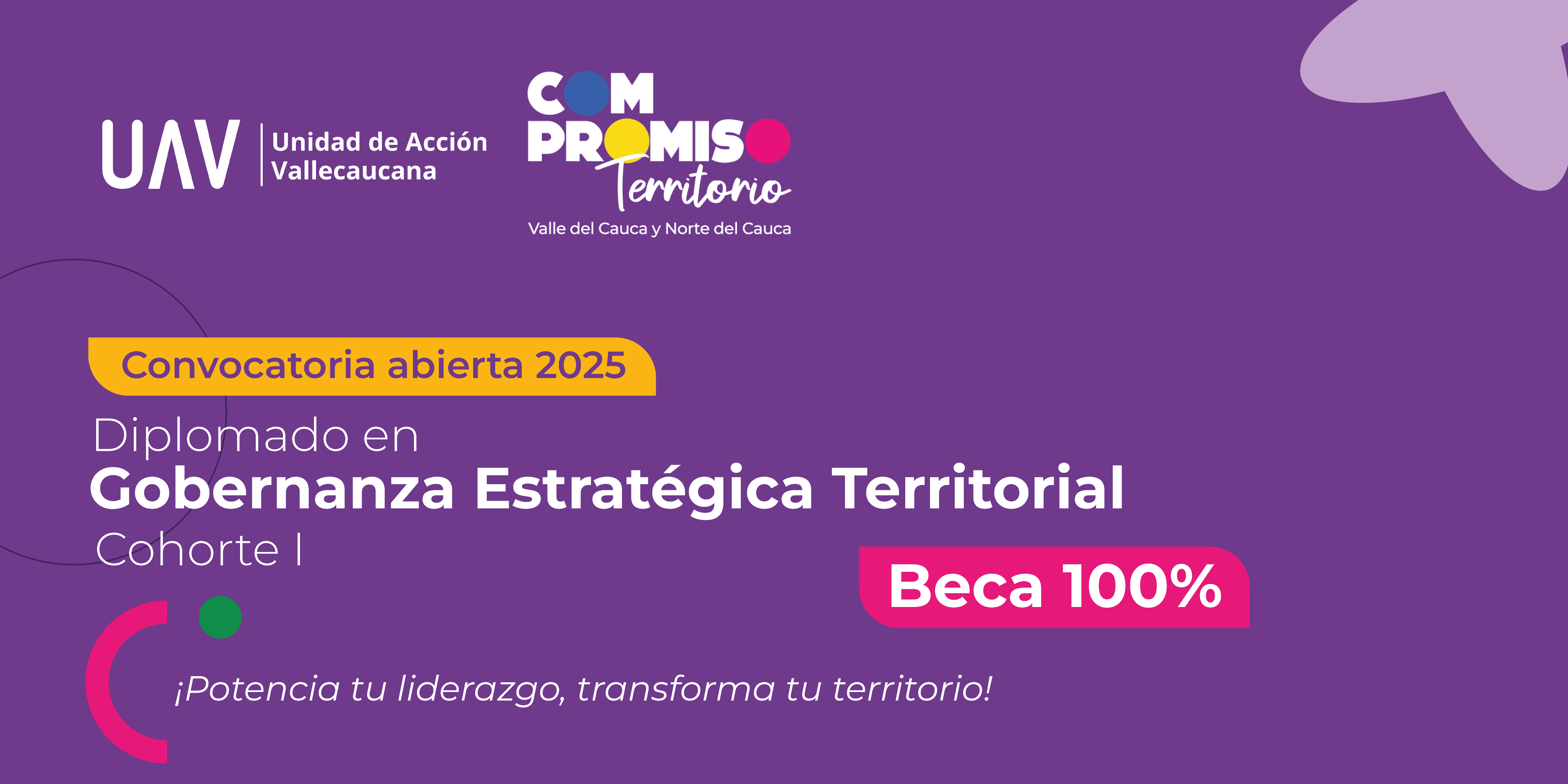 Participa por una beca y estudia el Diplomado en Gobernanza Estratégica Territorial