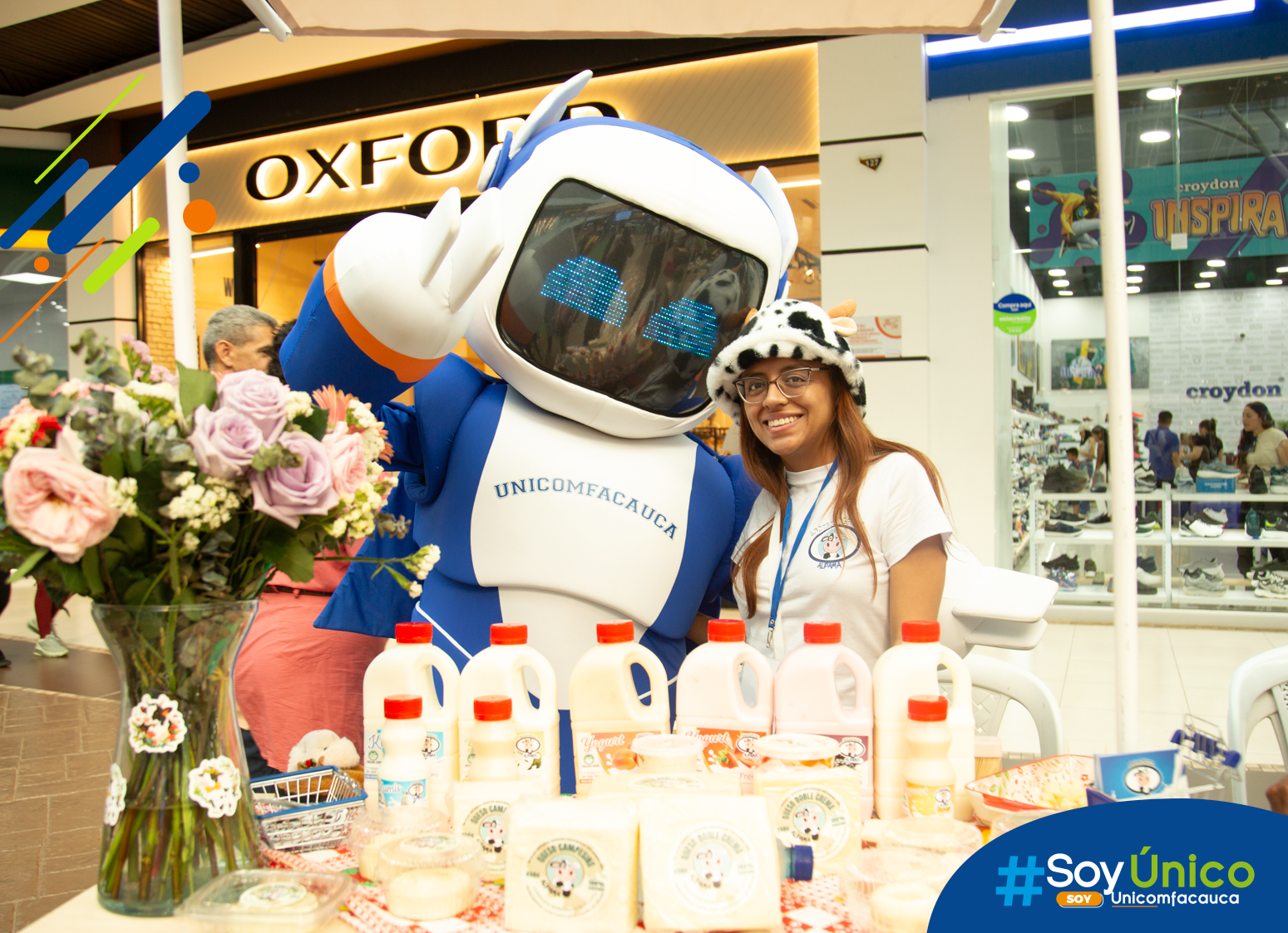 Stand en Feria Láctea con Tuni.