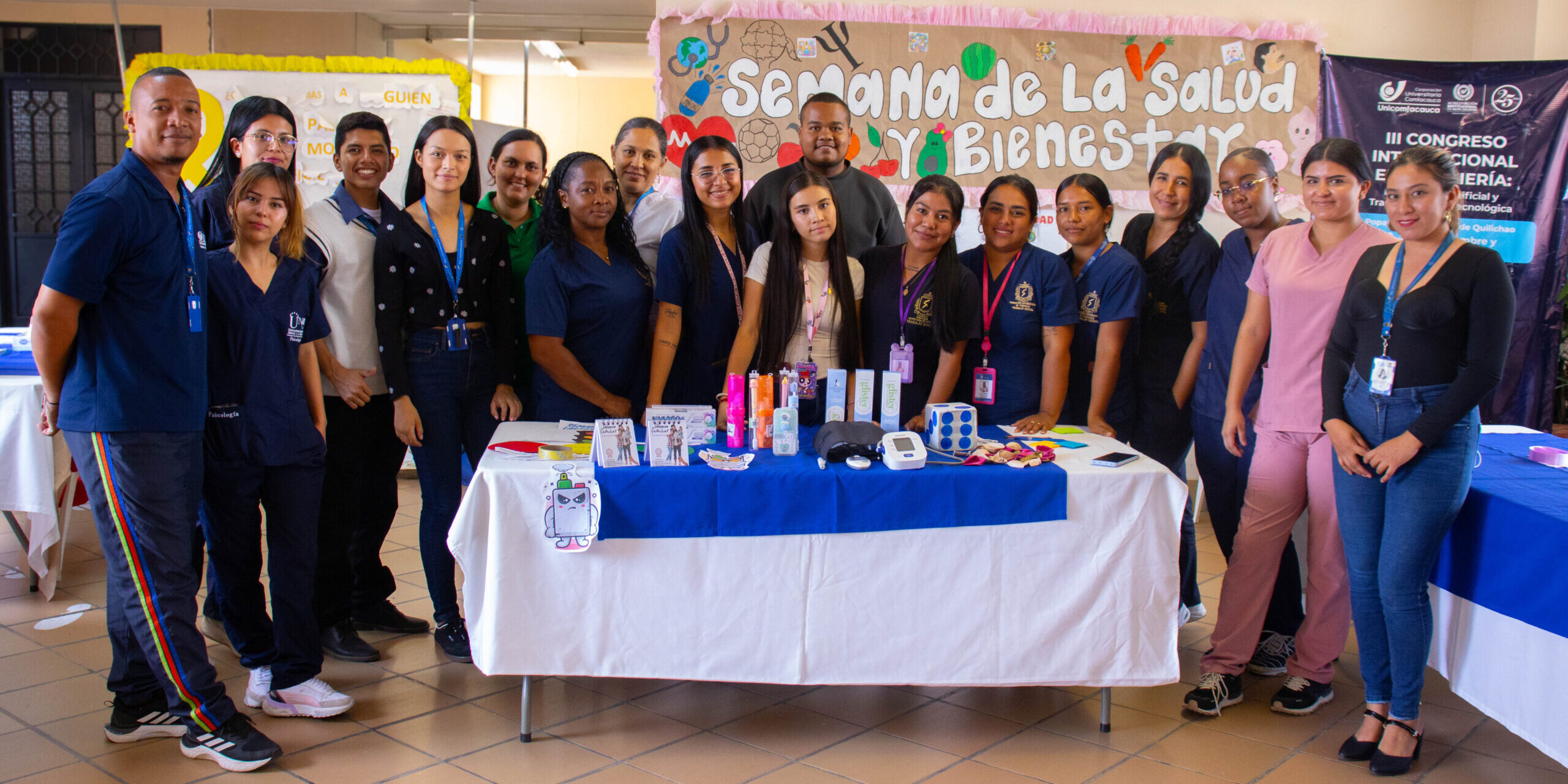 La Semana de la Salud Universitaria en Unicomfacauca: Bienestar, sostenibilidad y autocuidado en nuestra comunidad