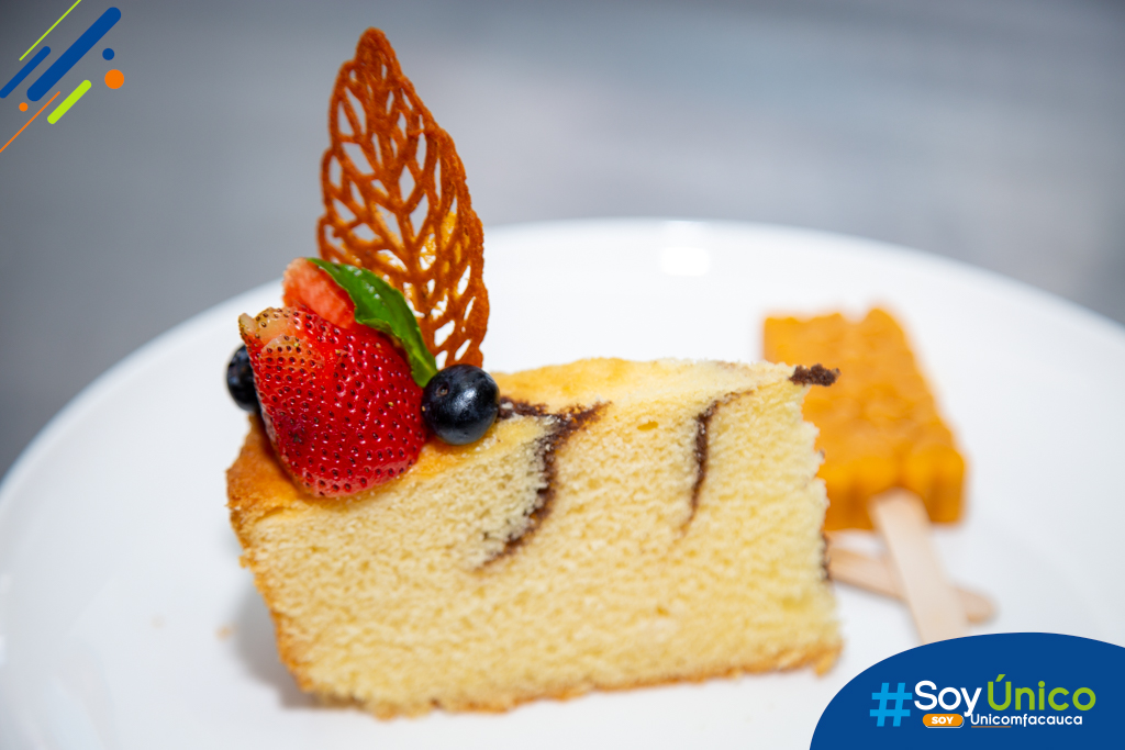 Postre a base de chontaduro