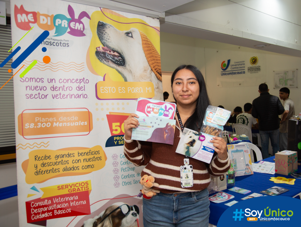 Ganadora premio para su mascota.