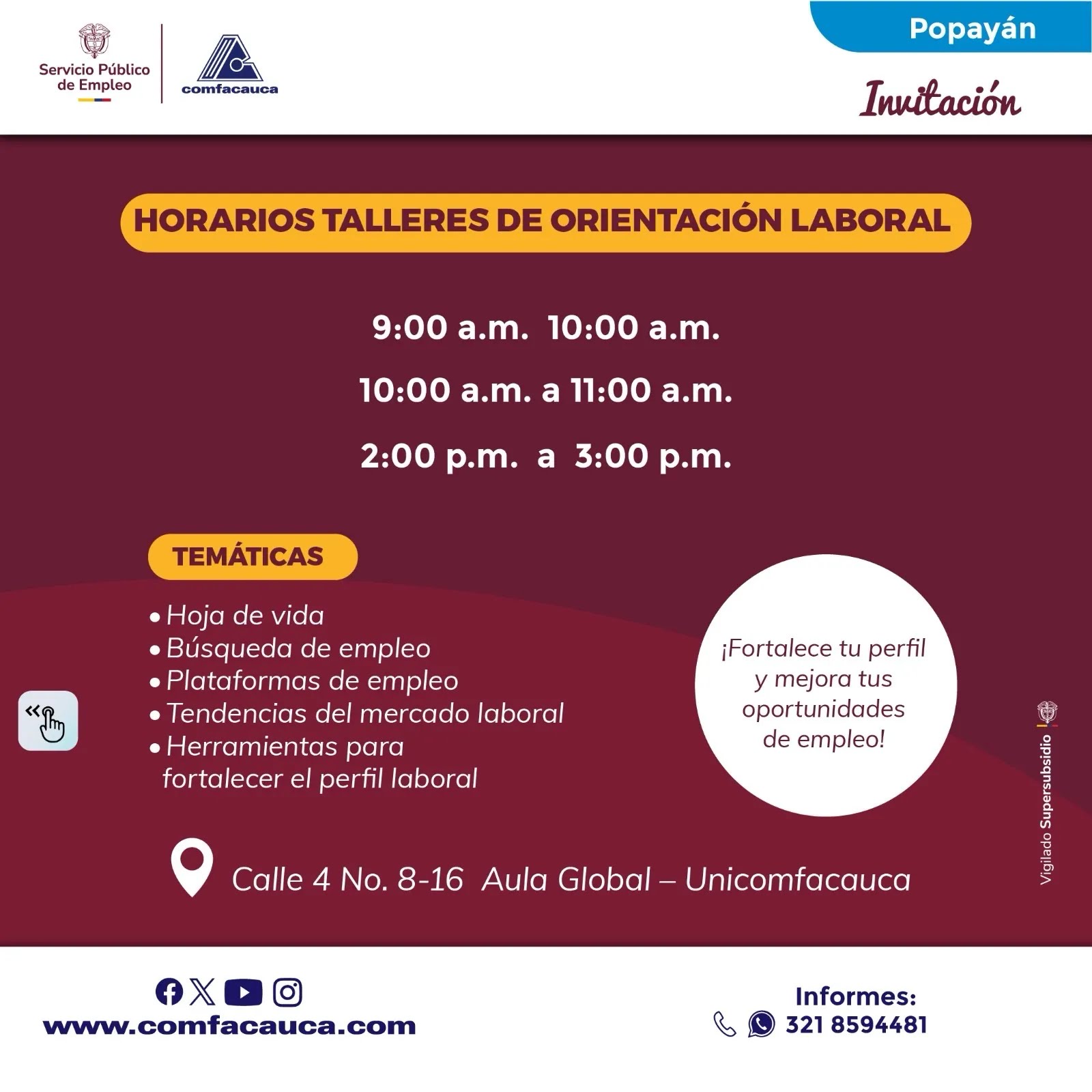 Imágen de Talleres de Orientación Laboral