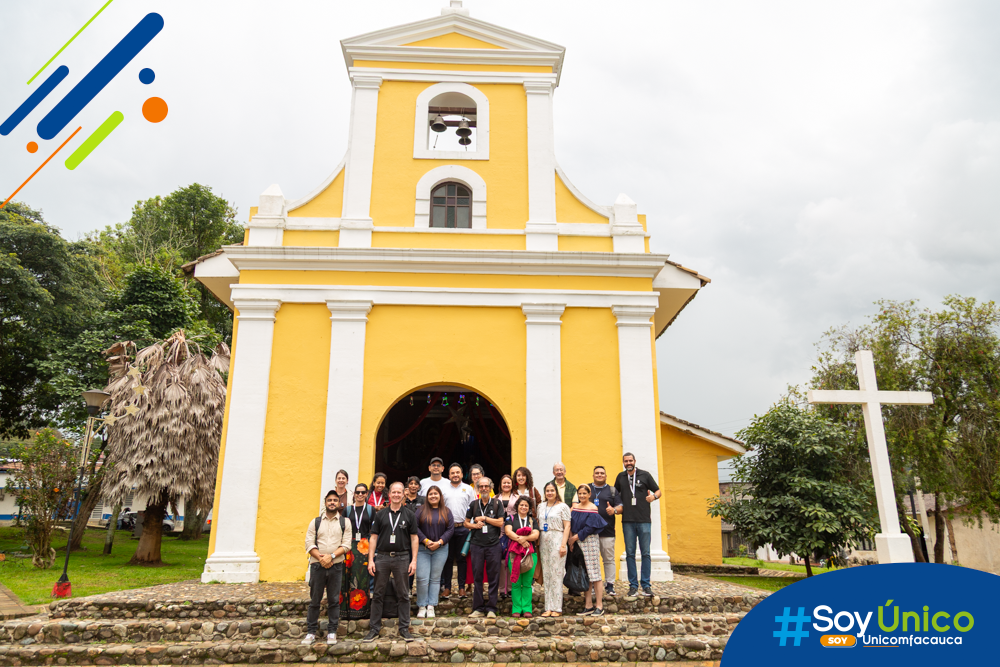 Delegación de Brasil en la Iglesia de Yanaconas.