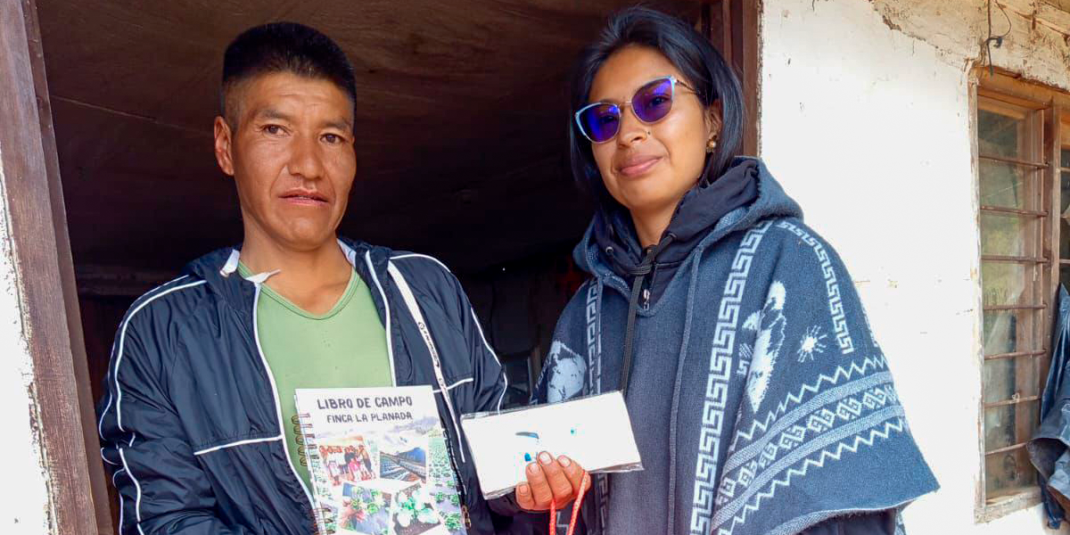 Nuestro programa de Ingeniería Agroambiental desarrolló un método de extensión rural para fincas del Cauca