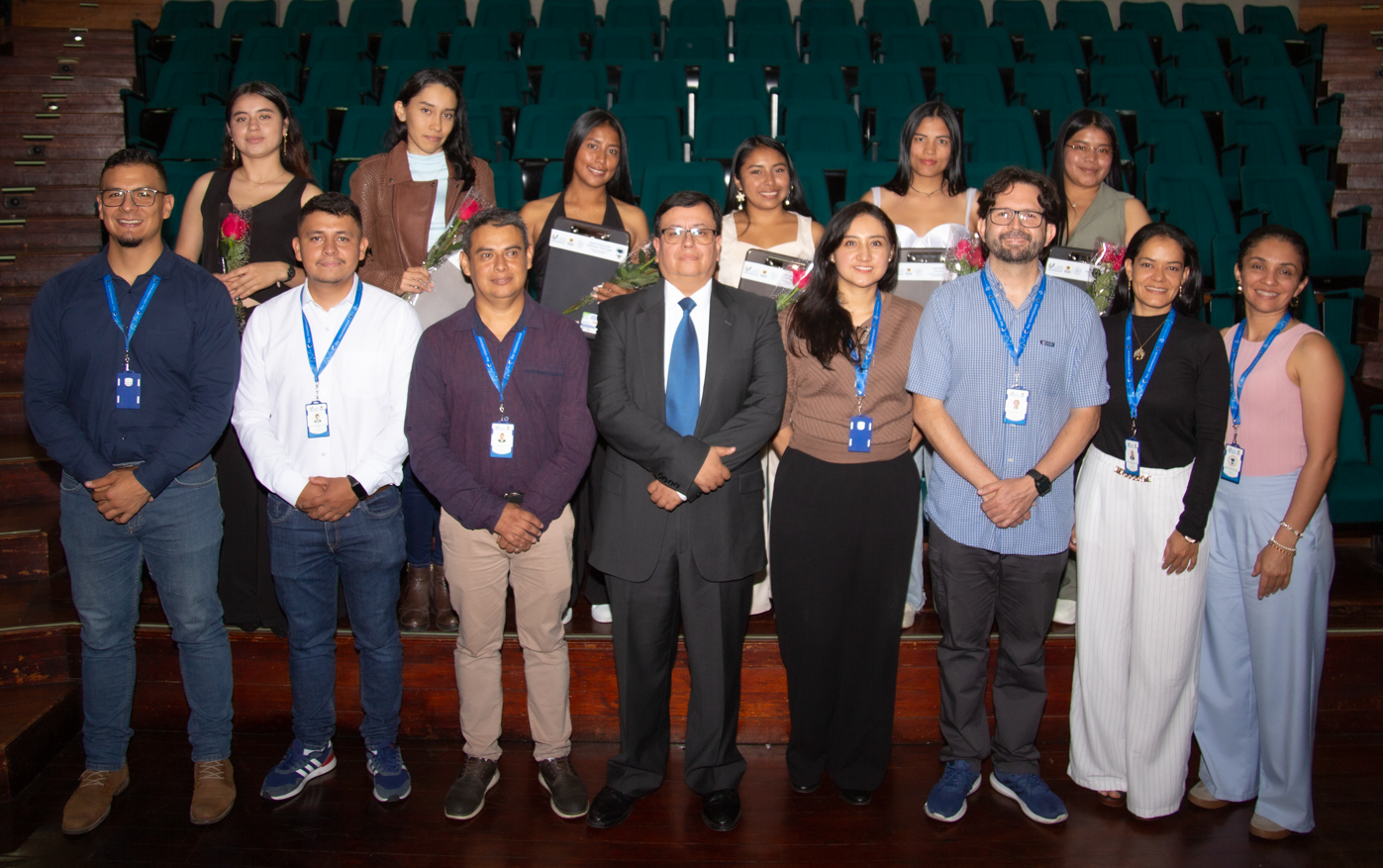 Acto conmemorativo practicantes Ingeniería Agroambiental.