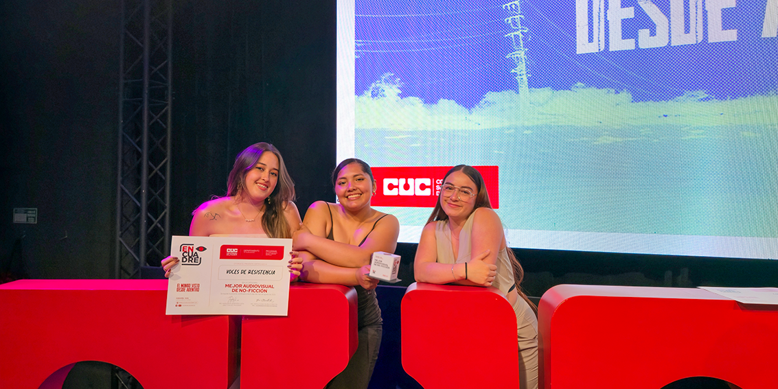 Orgullo caucano: estudiantes de Unicomfacauca se destacan en los Premios Encuadre con galardón a Mejor Audiovisual No-Ficción