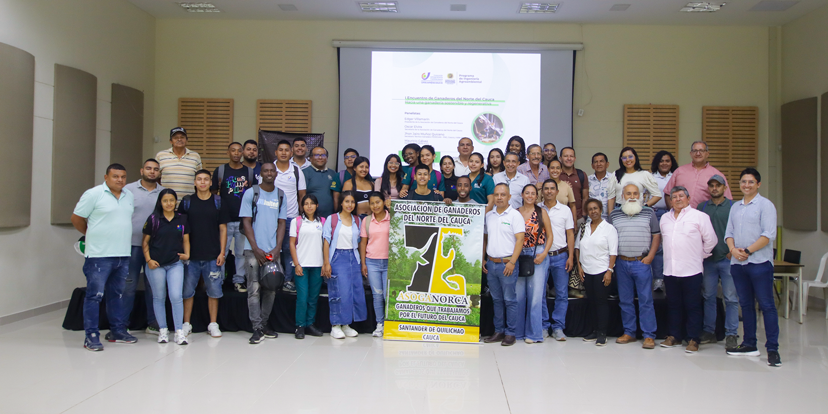 Unicomfacauca y ASOGANORCA lideran Primer Encuentro de Ganaderos del Norte del Cauca
