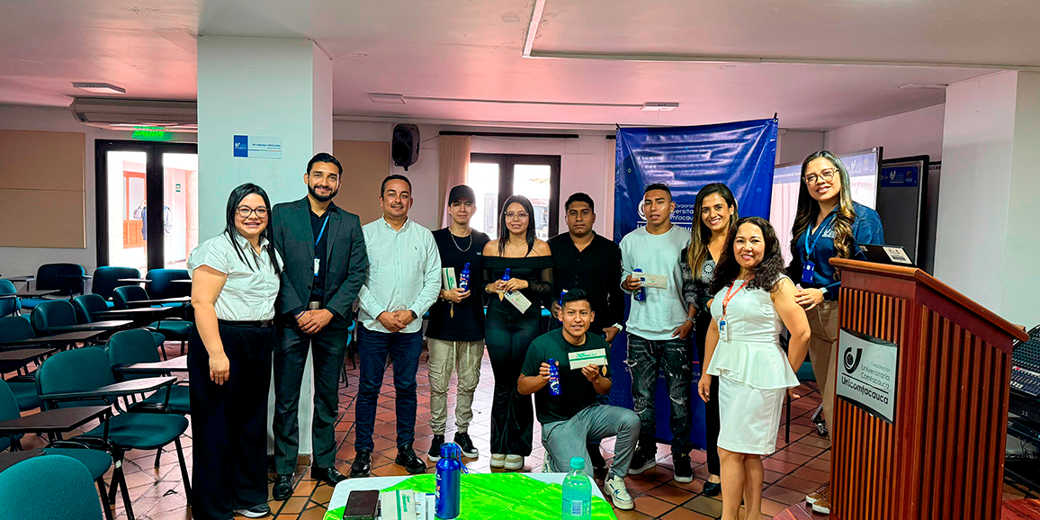Unicomfacauca realizó con éxito la Final de la XII Convocatoria Interna de Emprendimiento 2025
