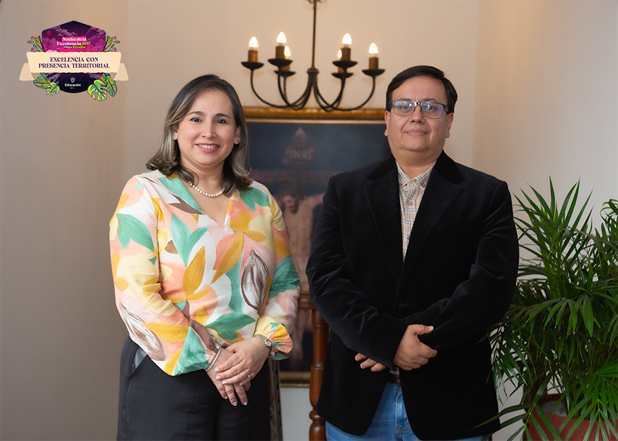 Unicomfacauca recibe galardón del MEN por su “Excelencia con Presencia Territorial” en la Noche de la Excelencia 2025