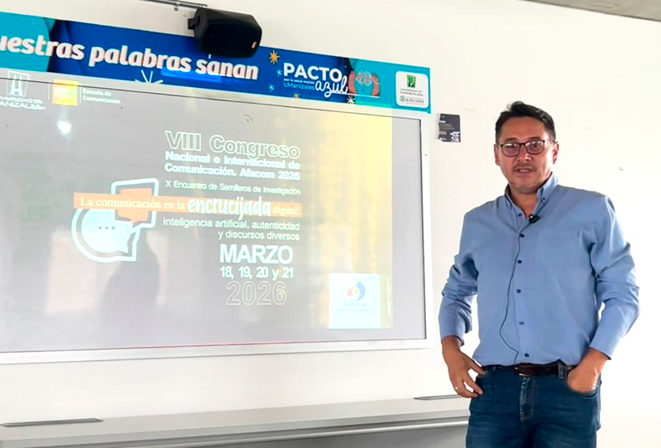 Investigadores talento Unicomfacauca presentes en el VIII Congreso Nacional e Internacional AFACOM 2026 y el X Encuentro de Semilleros de Investigación